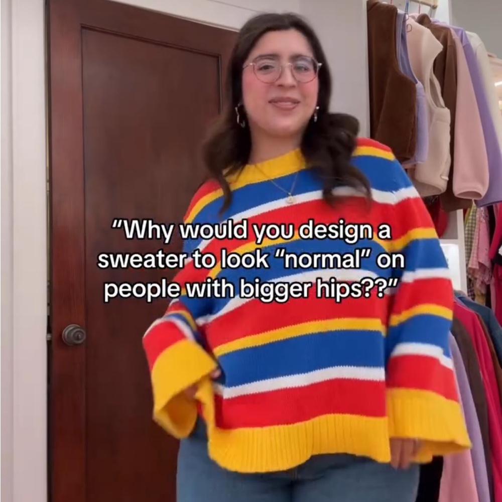 Colorful Striped sweater Shiny by nature xl